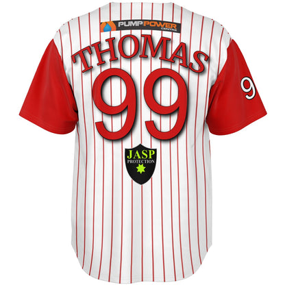 Luke Thomas #99 Demons Baseball Jersey - Home