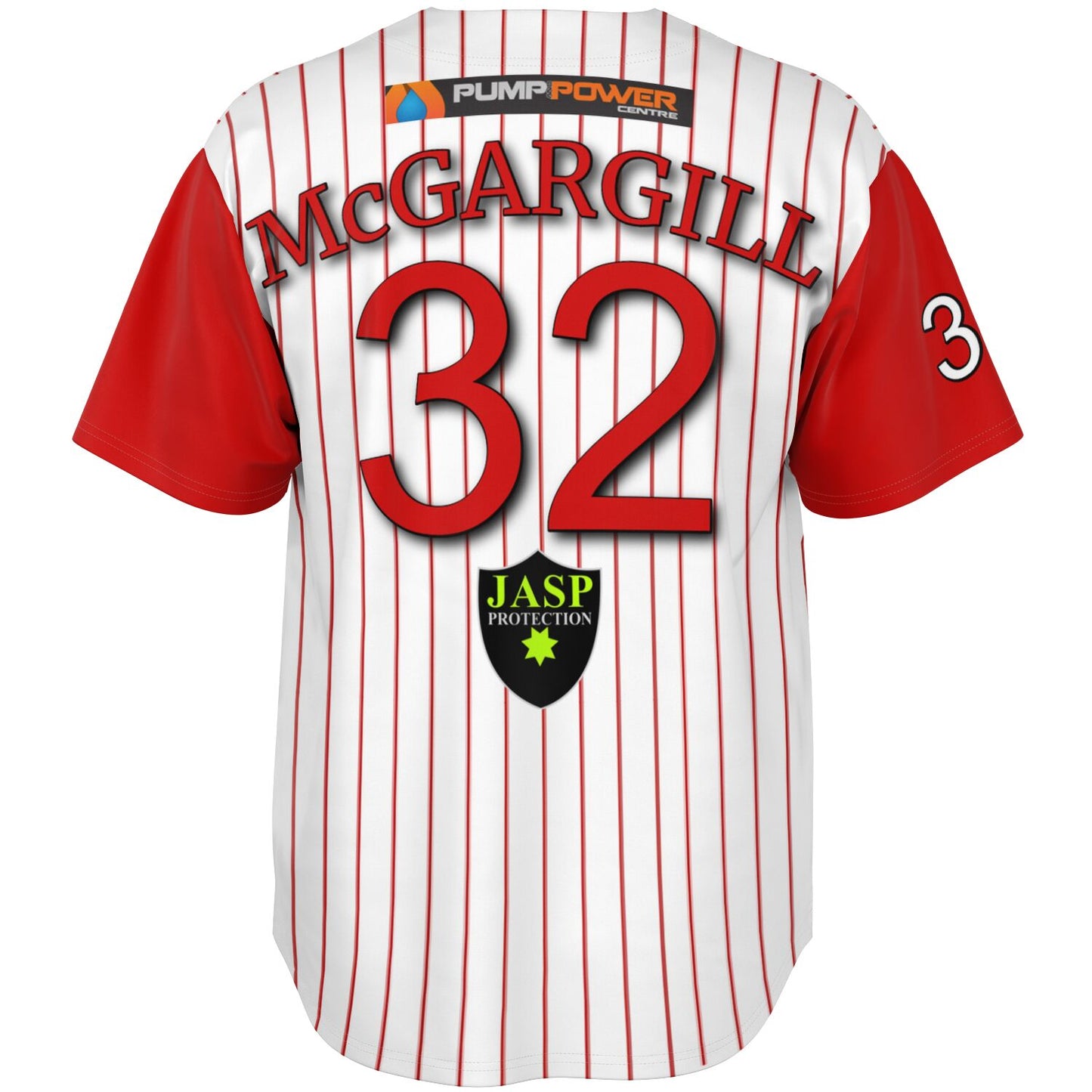 Gavin McGargill #32 Demons Baseball Jersey - Home