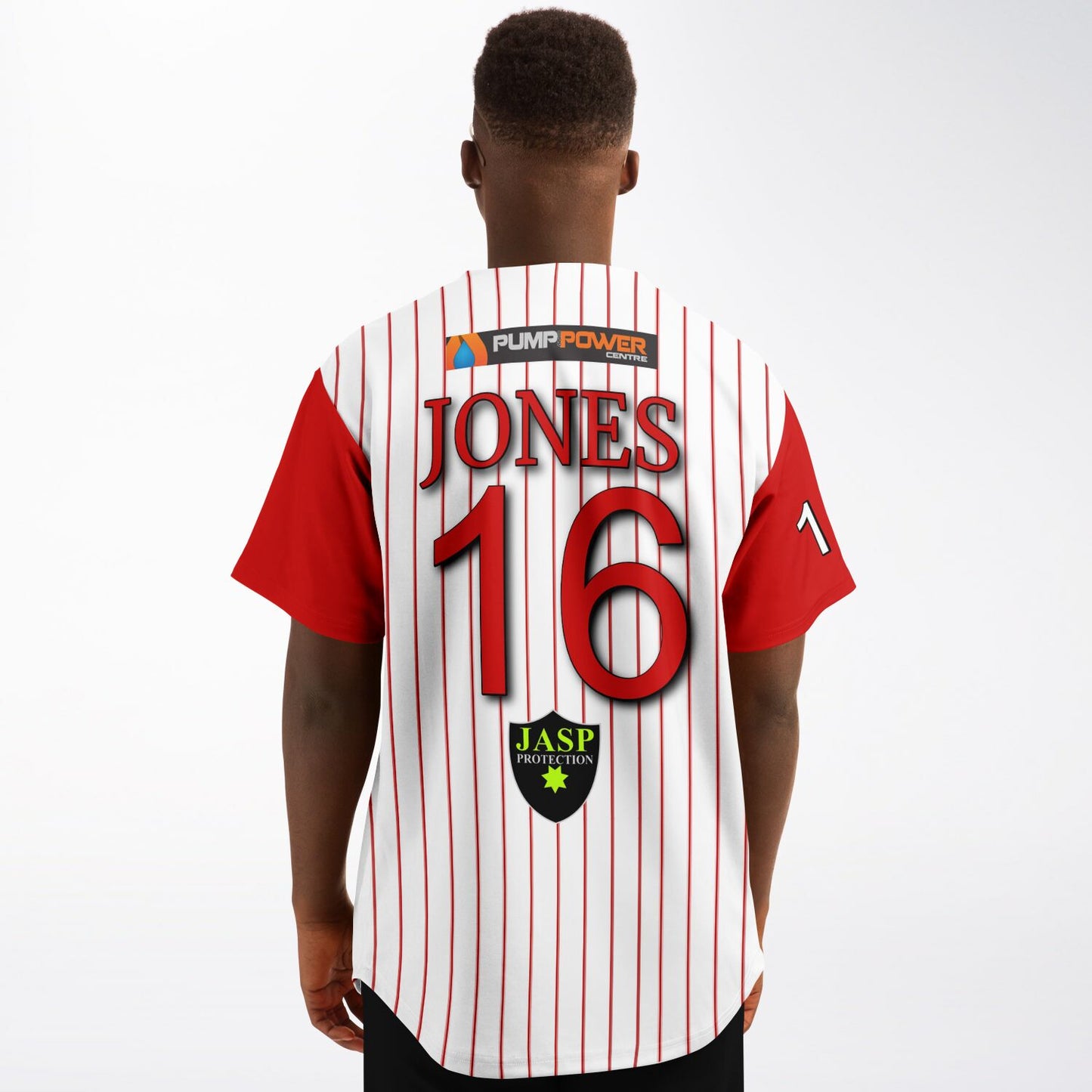 Dwayne Jones #16 Demons Baseball Jersey - Home