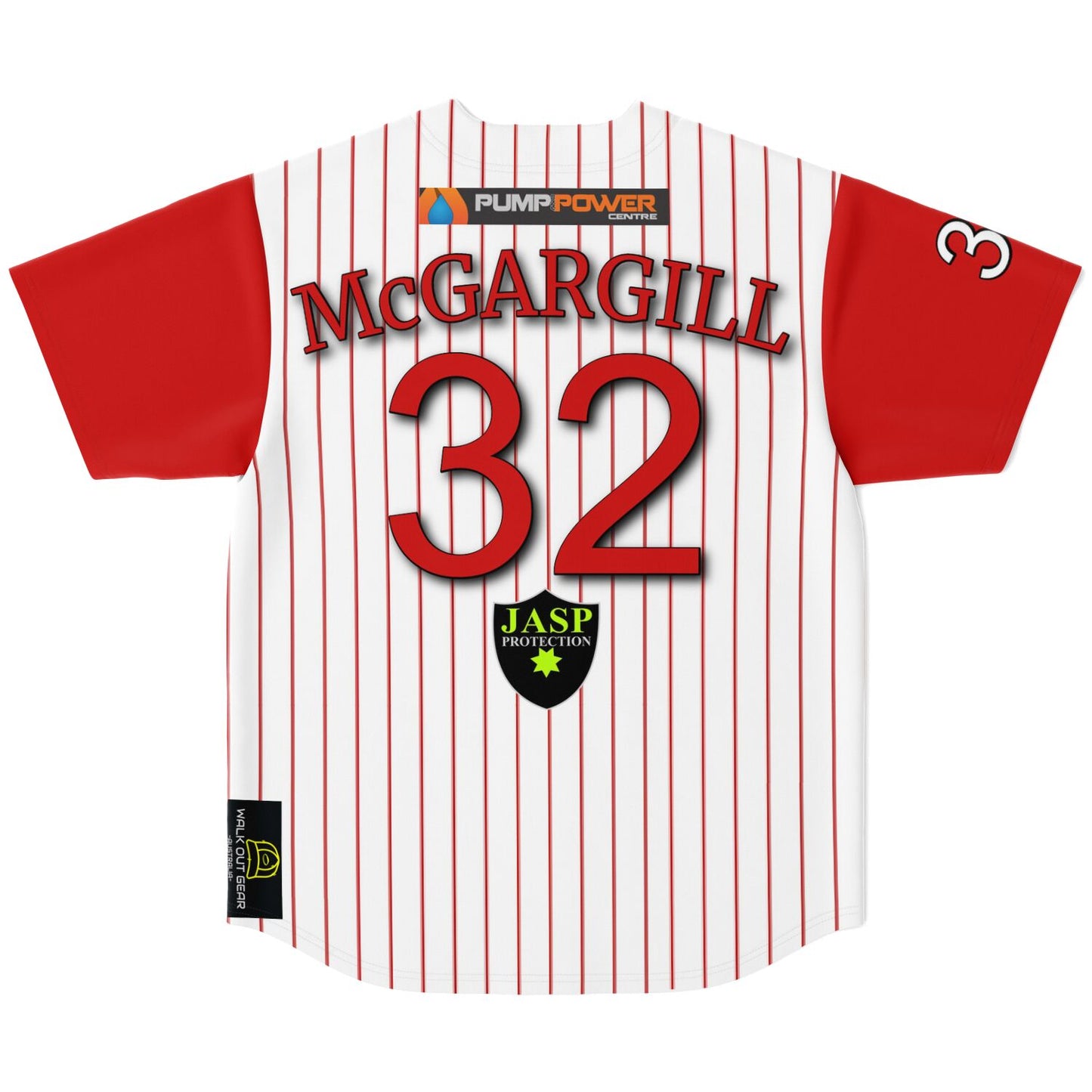 Gavin McGargill #32 Demons Baseball Jersey - Home