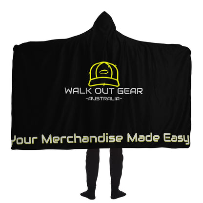 Walk Out Gear Hooded Premium Blankets