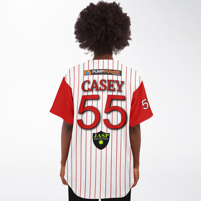 Casey #55 Demons Baseball Jersey - Home